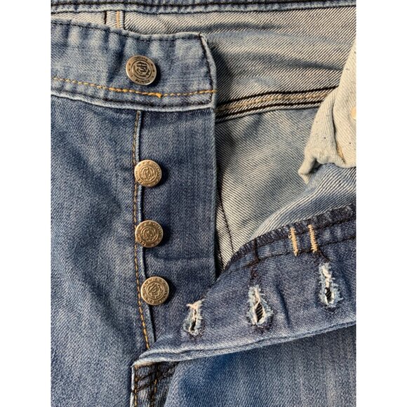 Diesel Mens Blue Denim Jeans Size 38 x 30 Button Fly Sky Brand Tag 100 Cotton - Picture 4 of 11